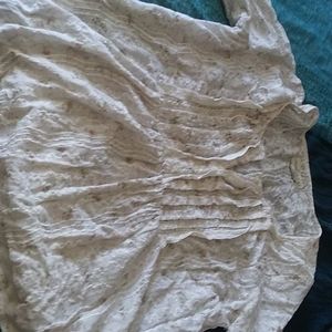 Ralph Lauren vintage linen baby doll look blouse
